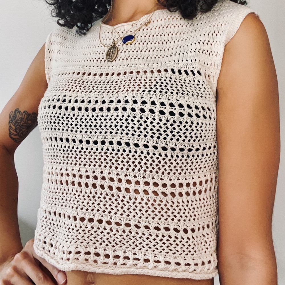 Crochet Crop Tank